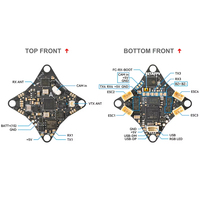 BETAFPV Matrix 1S 5IN1 FC Brushless Flight Controller AIO For Meteor65 Pro Meteor75 Pro ELRS 2.4G Brushless Whoop Quadcopter