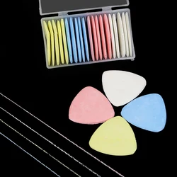 10-30pcs Colored White Scratching Powder Painting Powder Cutting Powder Pieces Tailor Scratching Powder Chalk Cutting Supplies S