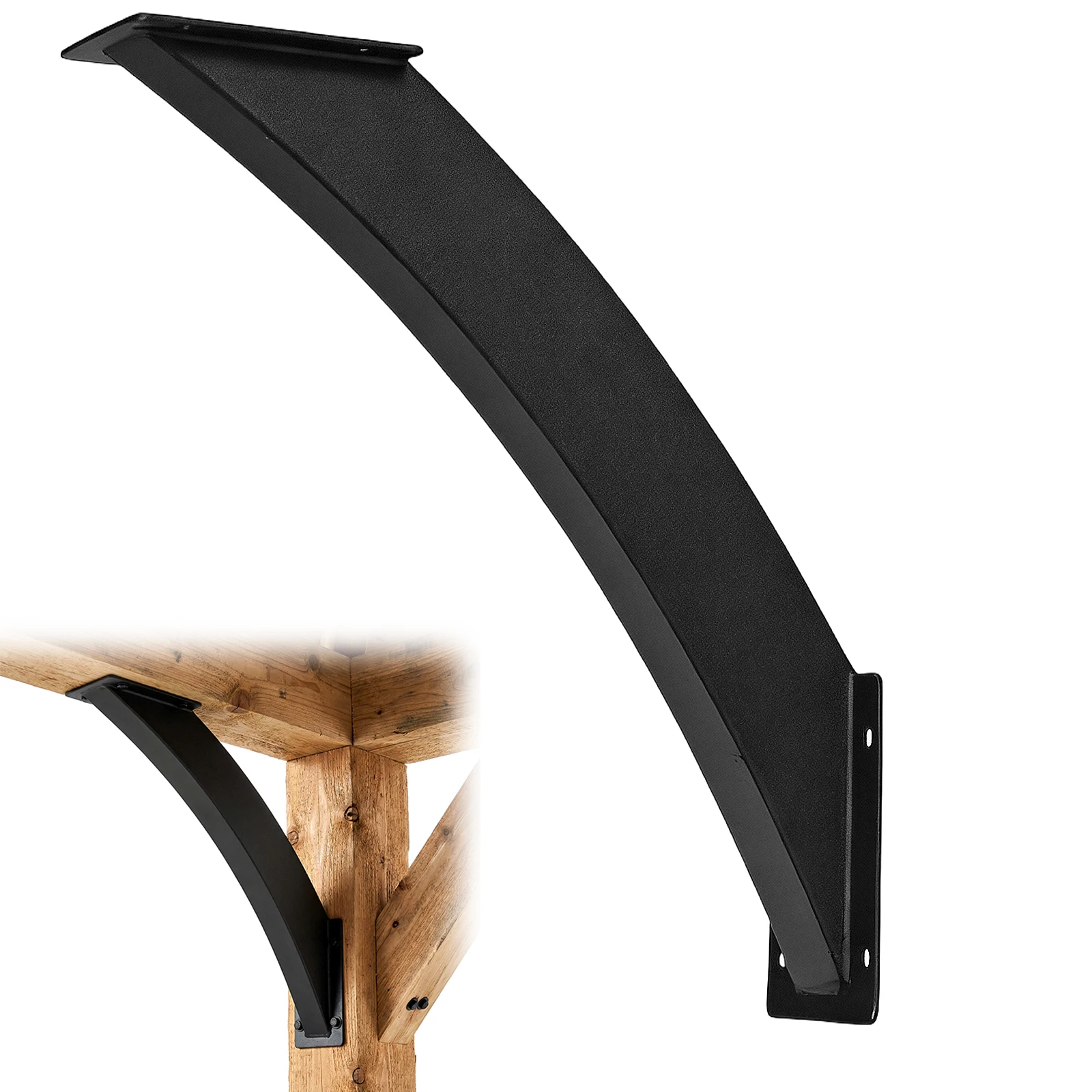 

Кронштейны для крепления деревянных стоек и балок 4x4 дюйма (реальные 3.2x3.2 дюйма) с монтажными винтами для беседок и навесов