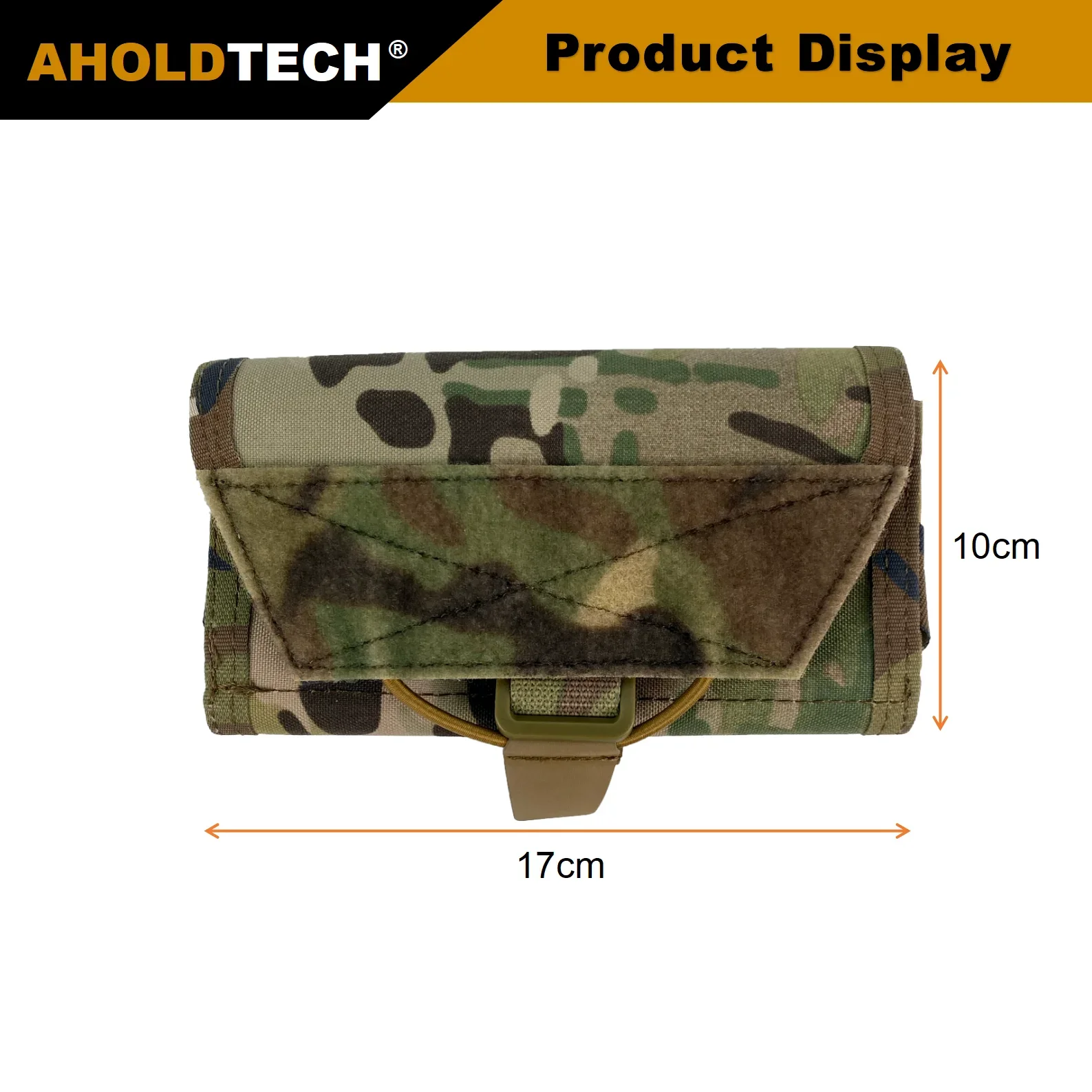 Imagem -02 - Aholdtech-tactical Mobile Holder Pouch Mapa Placa de Navegação Molle Bolsa Dobrável Transportador Tático Colete Pendurado Equipamento de Peito