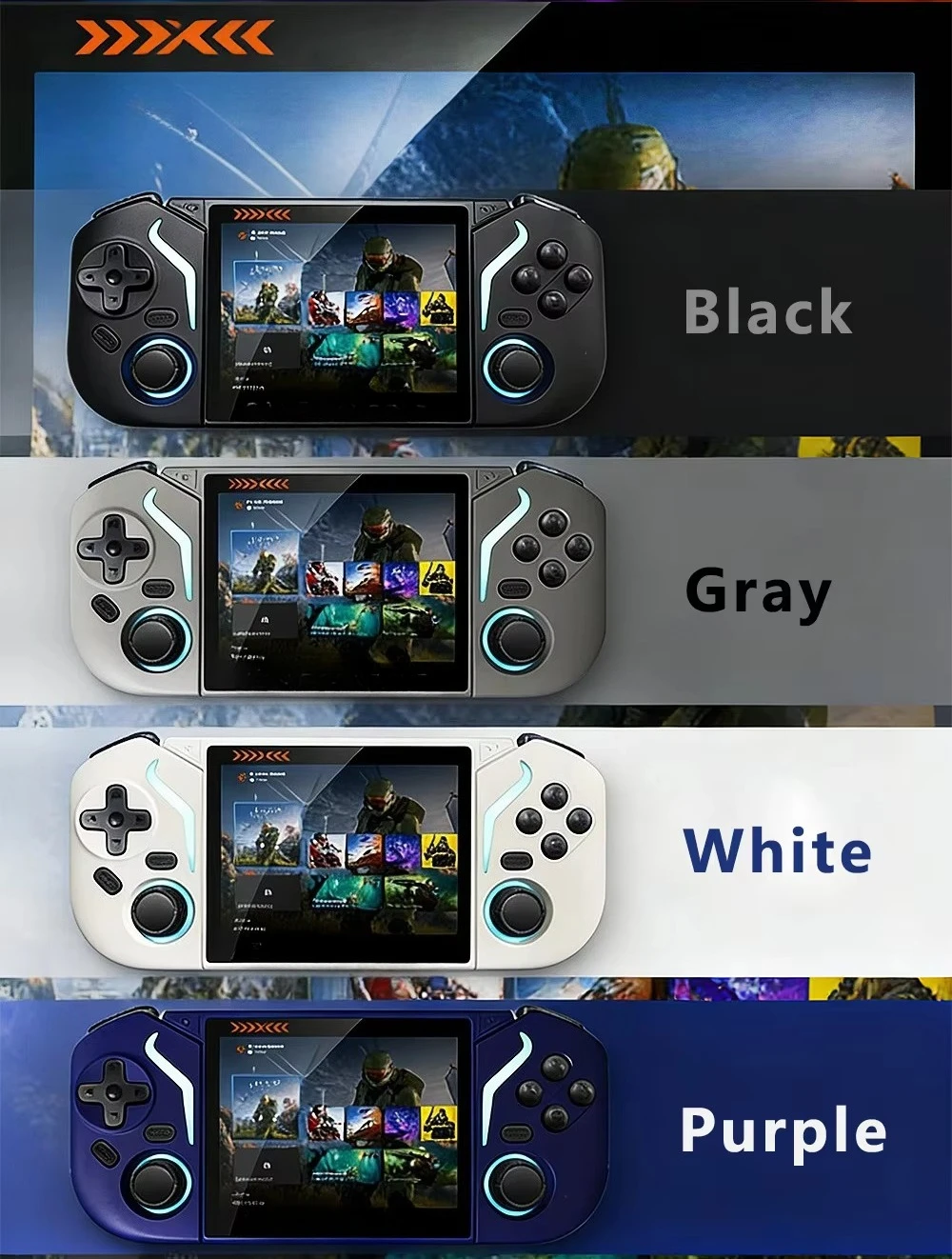 for X95PRO handheld game console features Android 9.0, WiFi network version, and retro open-source family role-playing games