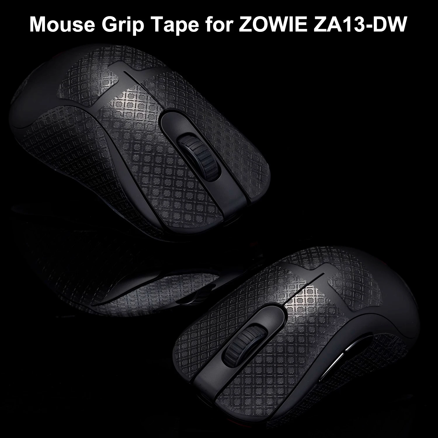 BTL Mouse Grip Tape Skate For Zowie ZA13-DW Lizard Skin Sticker Suck Sweat Non Slip Pre Cut Easy Install Only Grips
