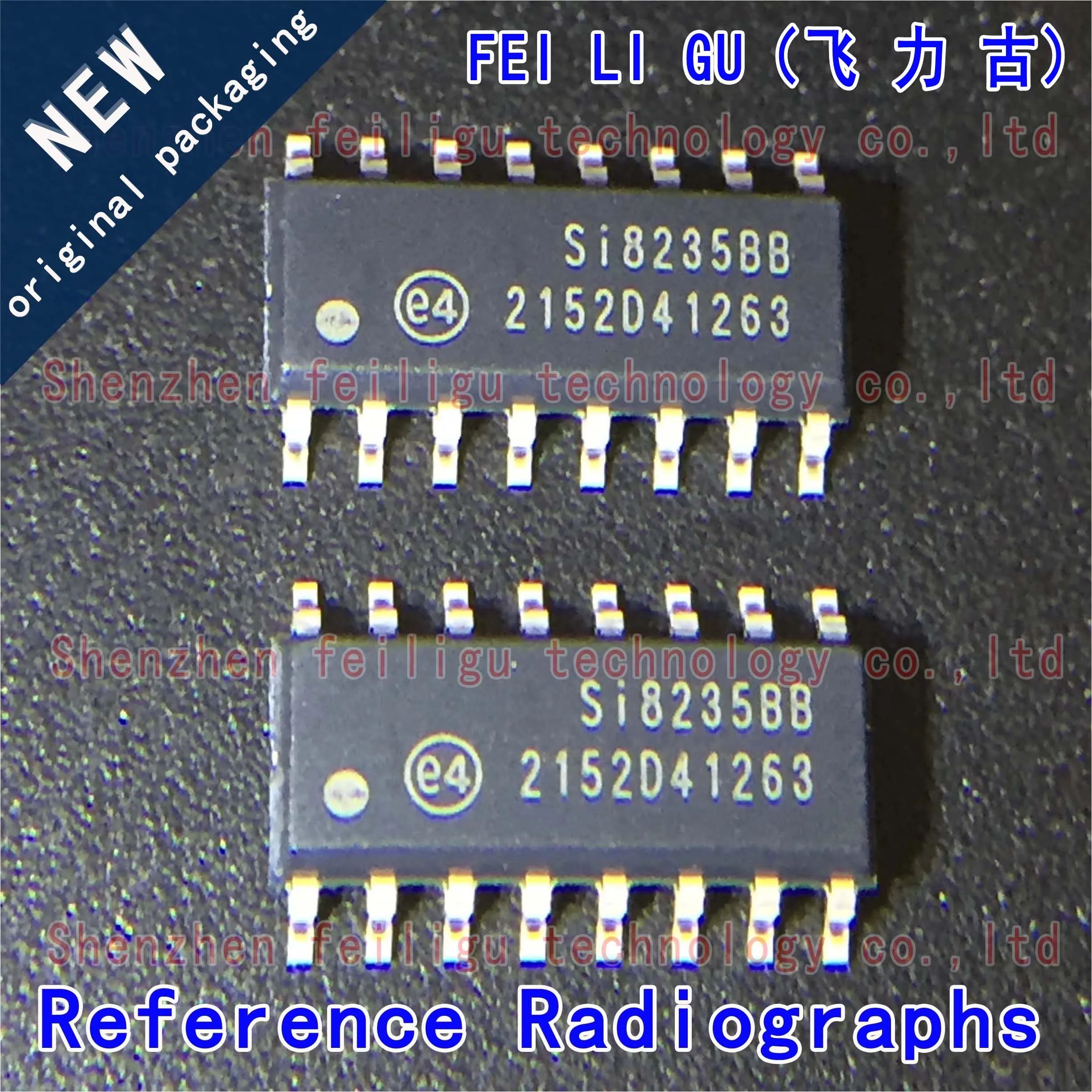 

1~30PCS 100% New Original SI8235BB-D-IS1R SI8235BB-D-IS1 SI8235BB Package:SOP16 4A Gate Driver Chip