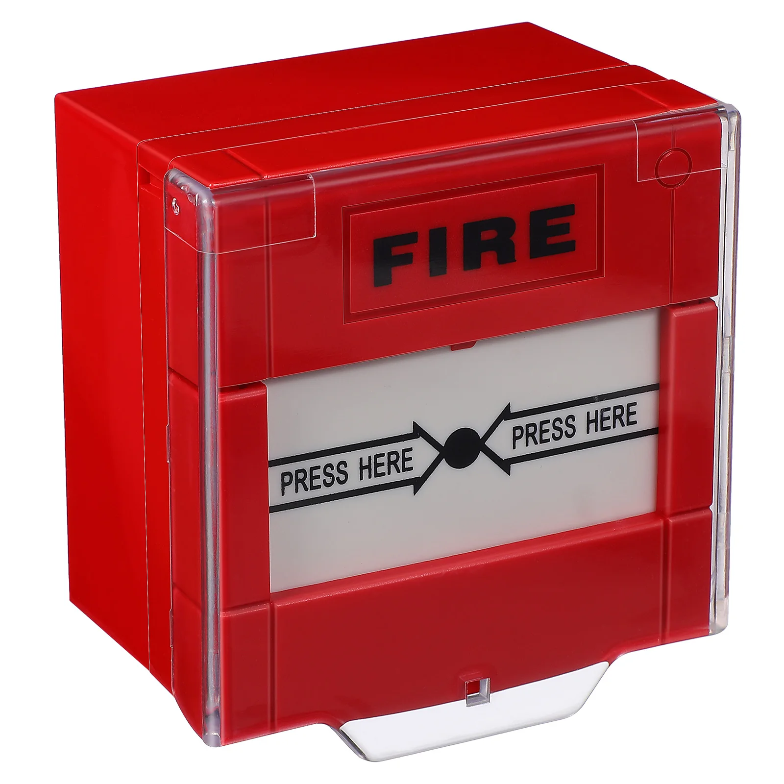 Resettable Manual Call Point Fire Alarm Button Emergency Alarm Switch Easy Installation Water Resistant Safety Device