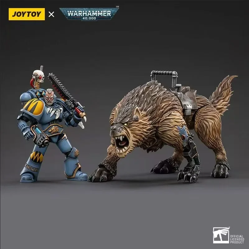 JOYTOY 1/18 Action Figure หมาป่าอวกาศ Thunderwolf Cavalry Bjane อะนิเมะ Action Figure ของเล่นตุ๊กตาของขวัญสต็อก
