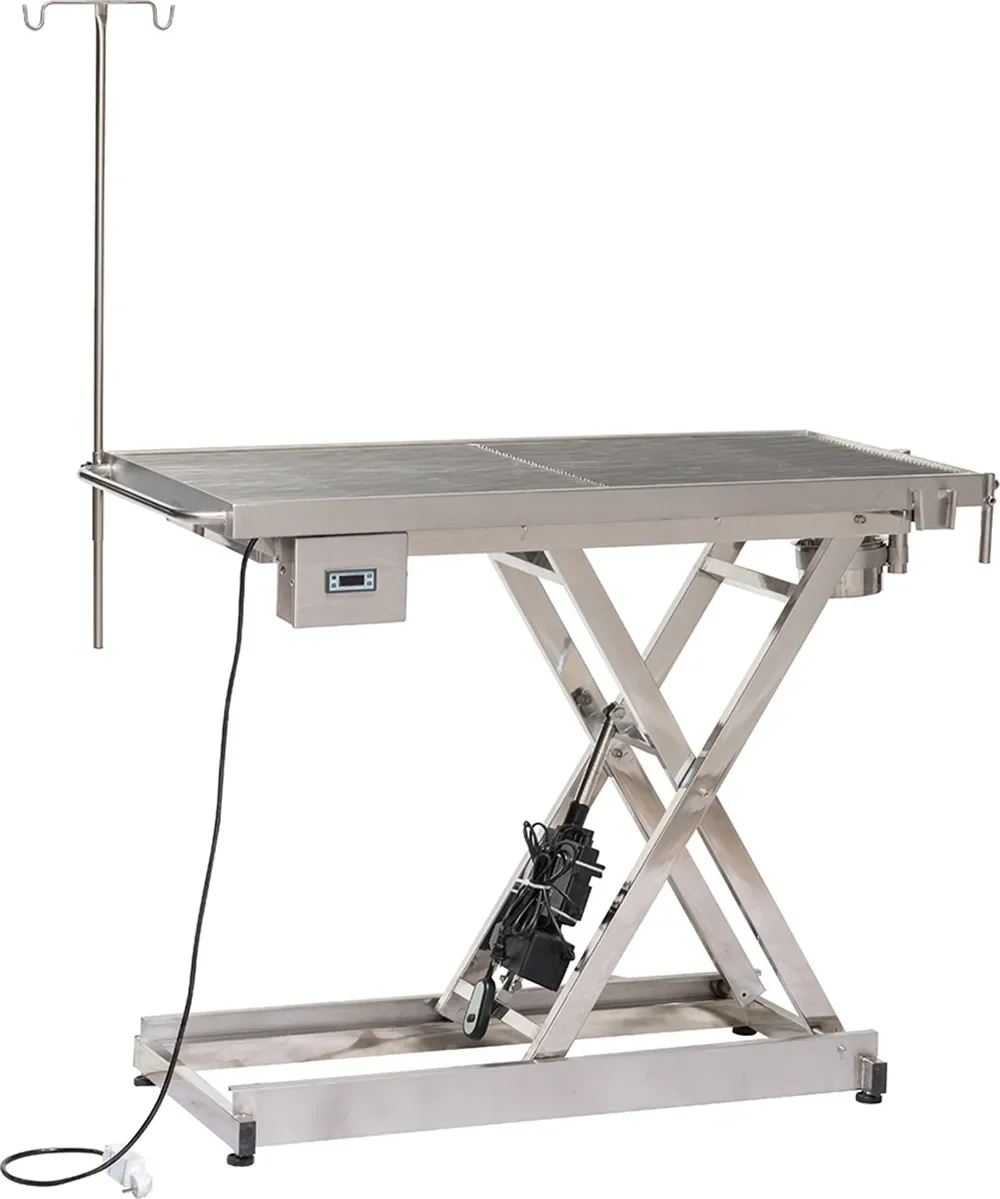 PLVOT-001 Electric Pet Operating Table Electric Contril Lift Stainless Steel 304 Material OT Table for Veterinary