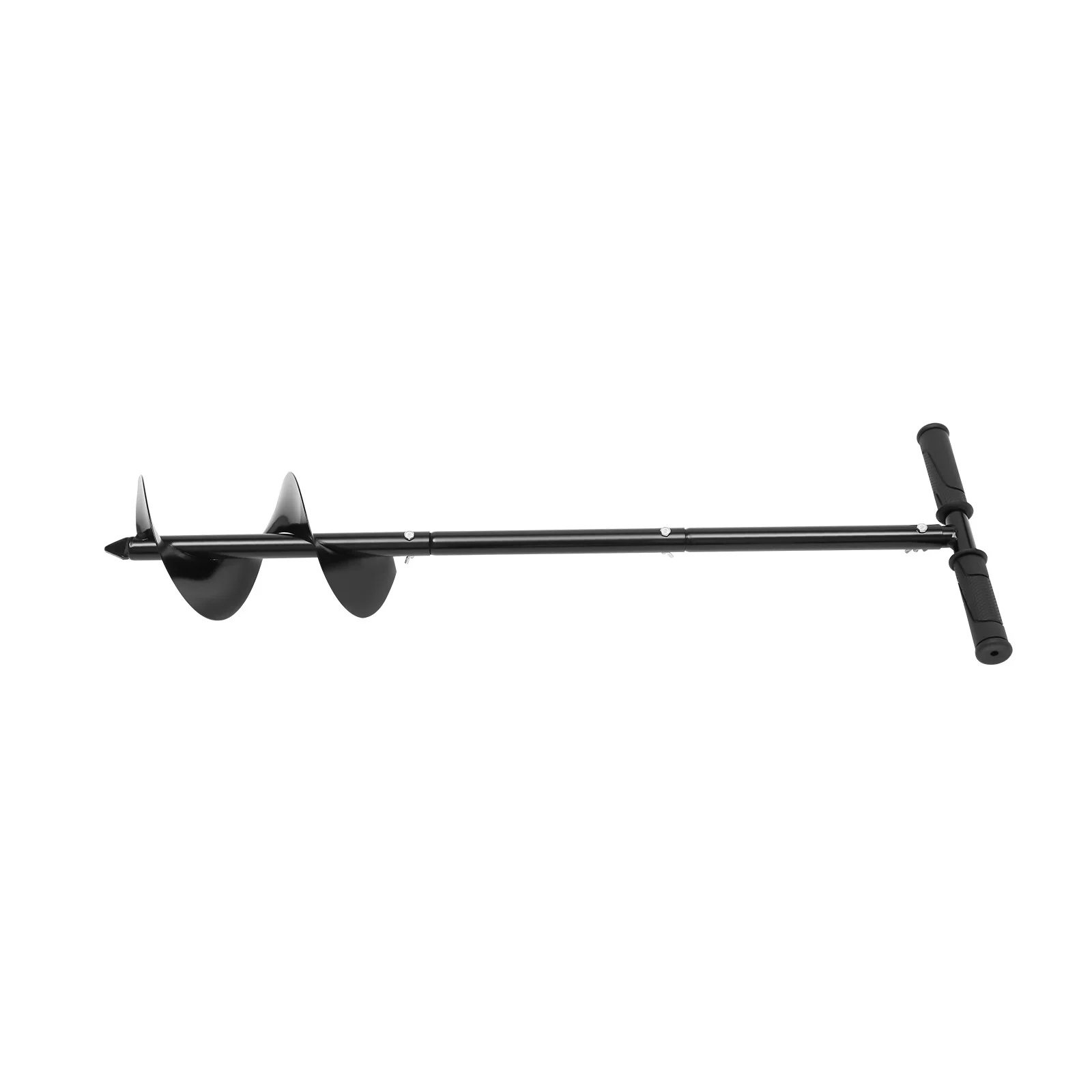 Barrena manual para tierra, valla, poste, taladro, excavadora de suelo, excavadora de agujeros, 6''