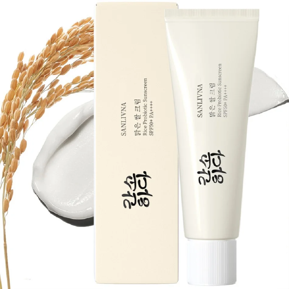 Protector solar de verano, crema antiultravioleta para el cuidado de la piel SPF50+ PA++++, protector solar para viajes al aire libre, piel hidratante y nutritiva