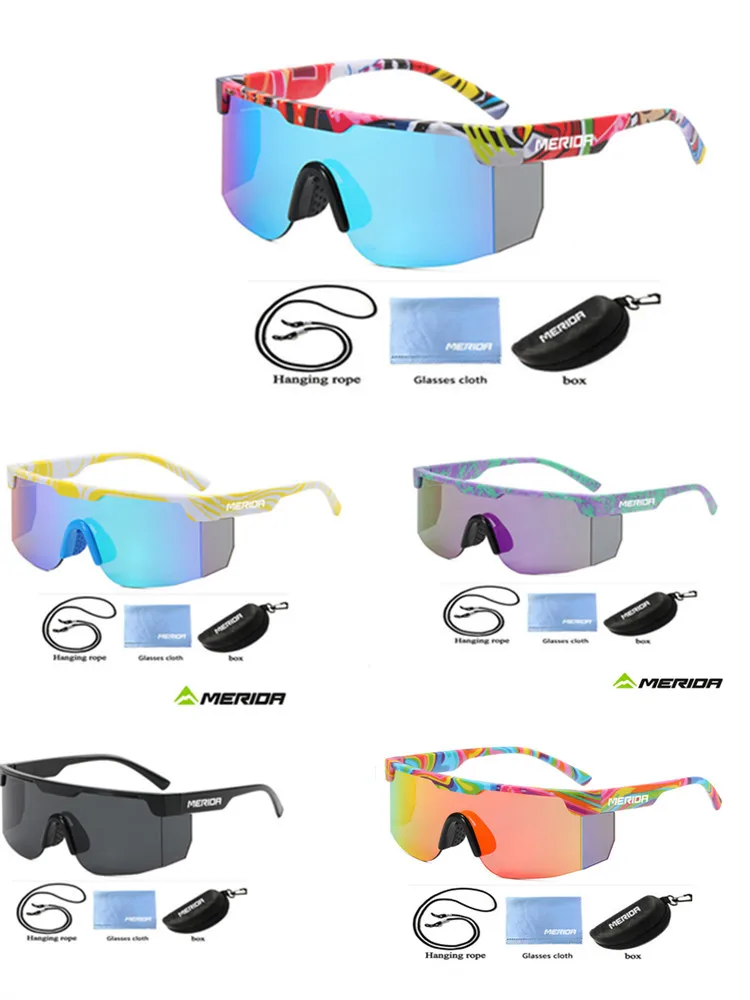 

MERIDA.Hot selling men's and wom.en's cycling UV400 sunglasses, running hiking glasses, party photography fashion sunglasses