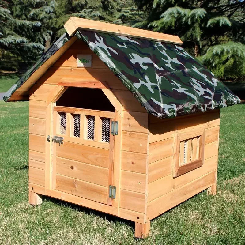 Dog House Indoor and Outdoor Rain Proof Dog House Cedar Cat House Pet House