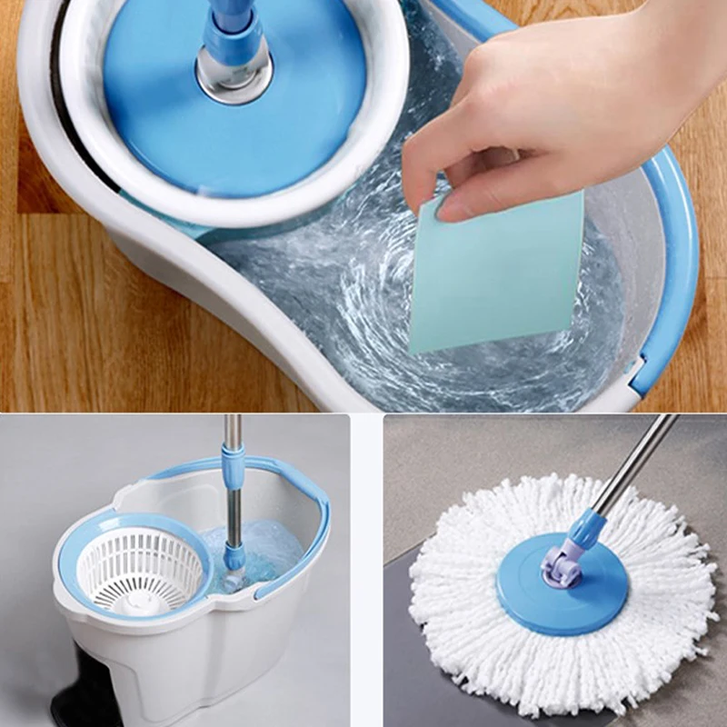 30pcs/bag Floor Cleaner Water Soluble Cleaning Sheet Mopping The Floor Wiping Wooden Floor Tiles Toilet Household Cleaning Tool