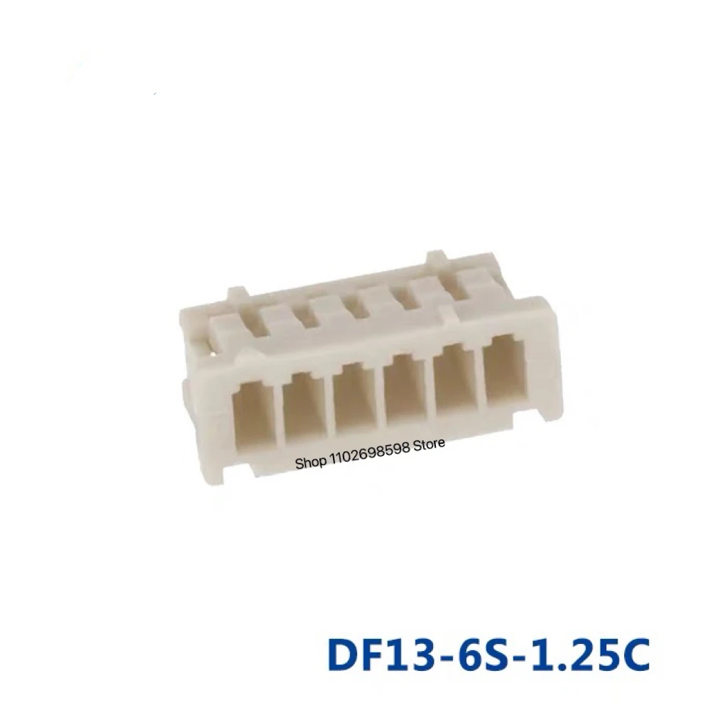 

50/PCS 100% New DF13-7S-1.25C CONN RCPT HSG 7POS 1.25MM DF13-6S-1.25 DF13-4S-1.25 DF13-3S-1.25 DF13-2S-1.25C