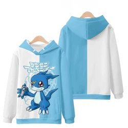 Digimon Adventure Anime 3D Printed Hoodies Men Women Fashion Oversized Sweatshirts Hoodie Kids Pullovers Tracksuit Man Clothing