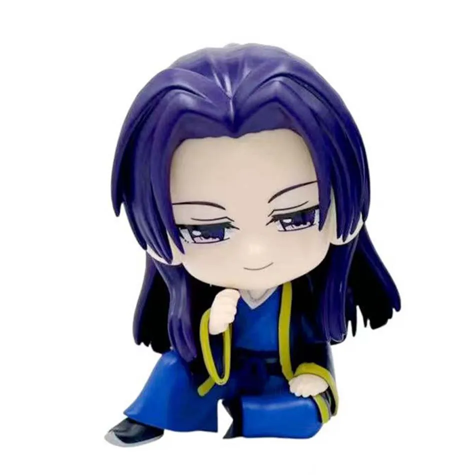 Novo o boticário diários maomao jinshi mini figura anime periferia kawaii sentado brinquedos desktop carro ornamentos modelo presentes