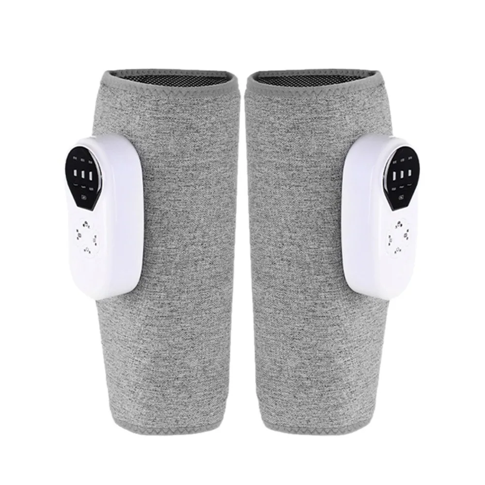 

Горячий компресс, электрический массажер для ног икр, подушка безопасности, вибрация, умный компрессионный массажер для ног, разминание кровообращения