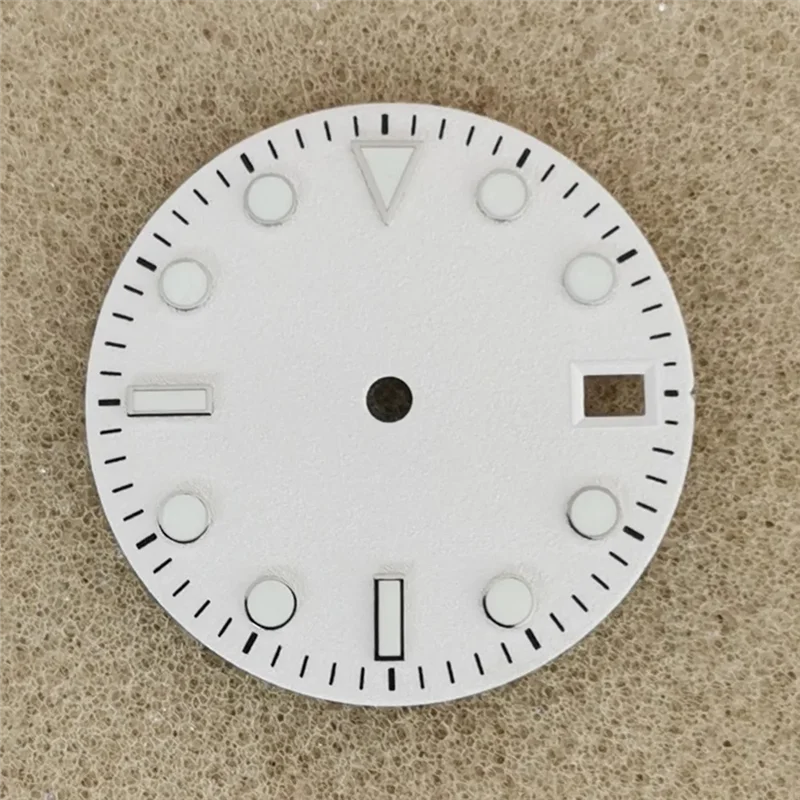 Accesorios para reloj PHILE, esfera sin logotipo de 28,5 Mm para NH35/36/4R/7S Core Night Glow, adecuada para hombres y mujeres