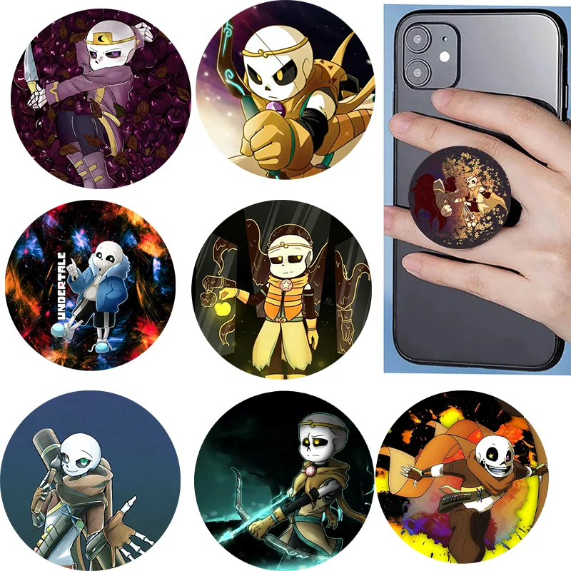 

New S-Sans Mobile Phone Holder For iPhone 16 Pro Max Mobile Phone Holder Stand Finger Ring Soporte Movil For iPhone 15 14 12 13