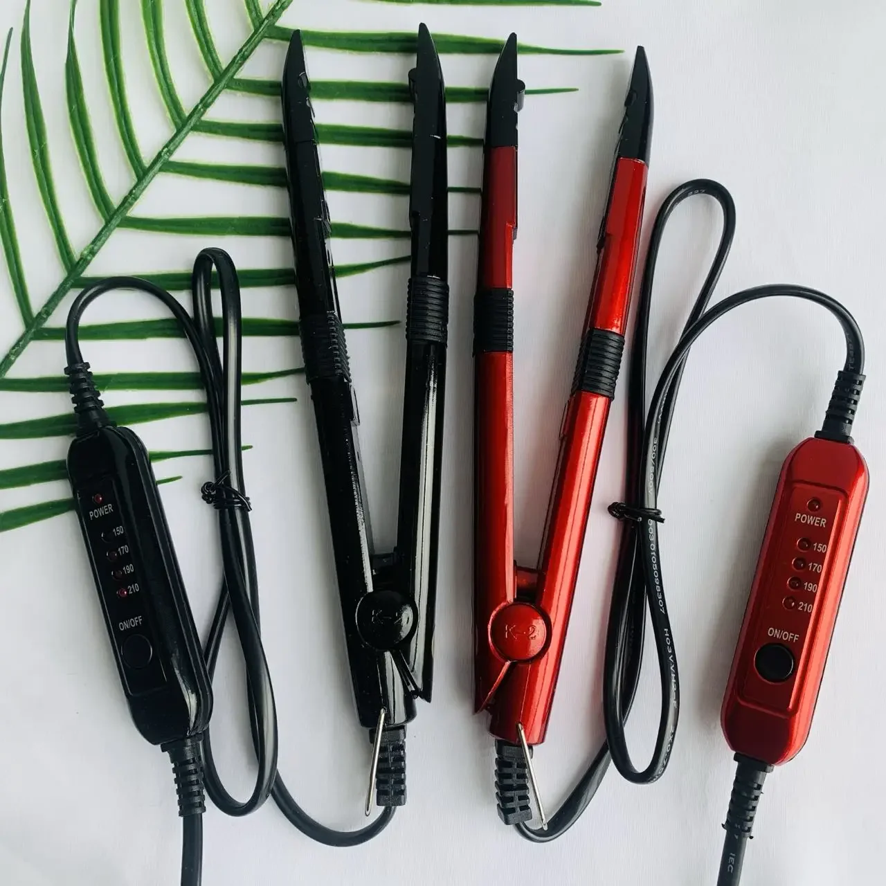 

Keratin Hair Extensions Iron Fusion Connector Control Iron Heat Loof Hair Fusion Tool for Professional Use