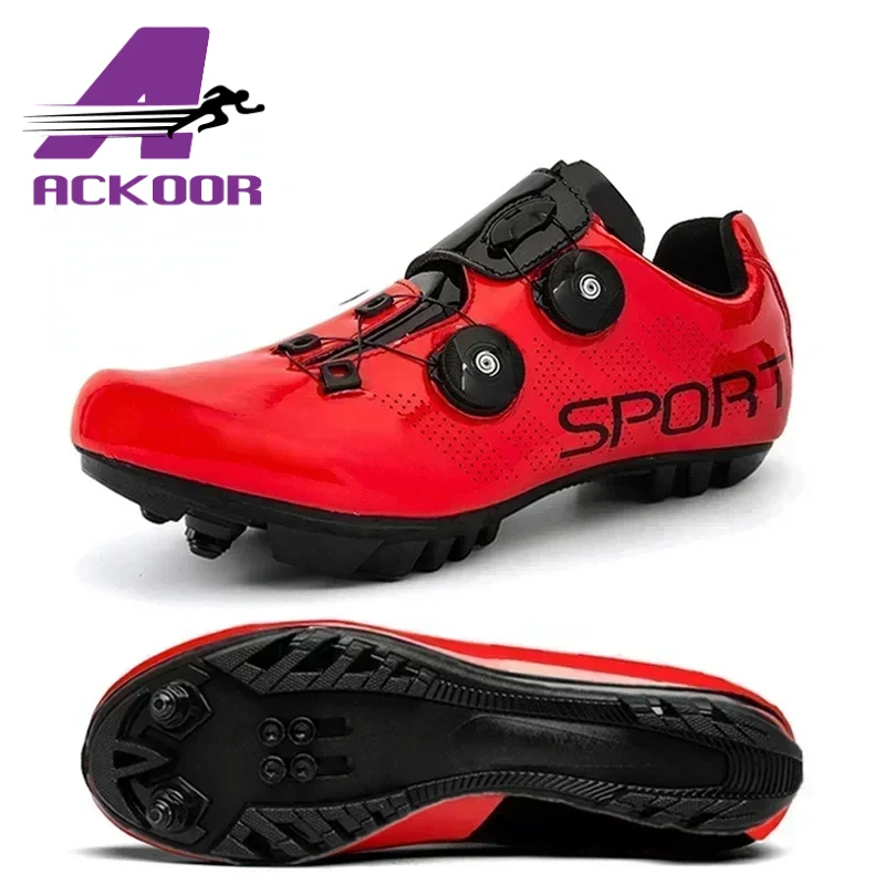 2024 Cycling Shoes Mtb Men Racing Bike Shoes Self-Locking Speed Bicycle Sneakers Women Spd Cleats Mountain Road Cycling Footwear