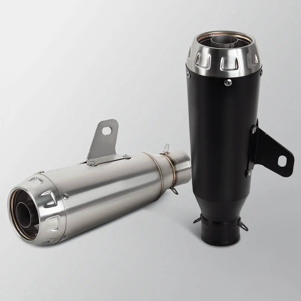 

Motorcycle Exhaust Modify Stainless 51MM Universal AW Muffler with DB Killer For ZX6R 450SR-S Z900 MT09 XMAX125 GSXR125 CBR650R