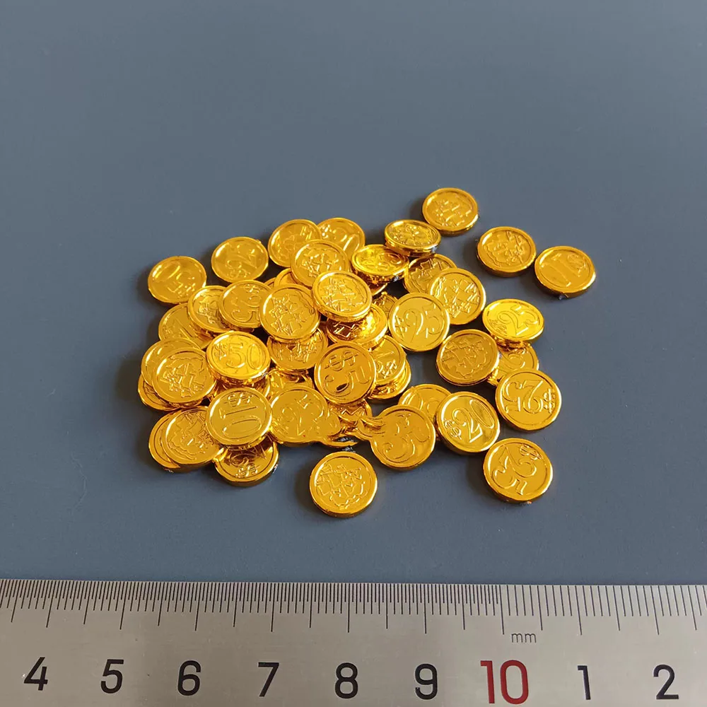 Big Sales 1/6th Mini Toys Model Pirate Treasure Storage Box Coins Accessories Not Real For 12\