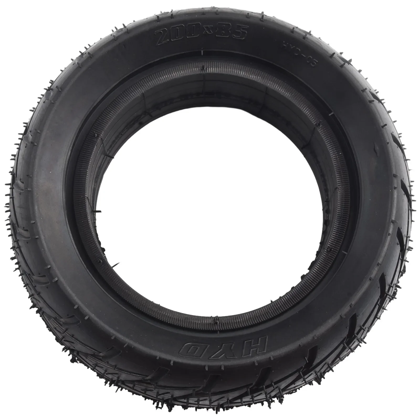 

Brand New Solid Tire 8 Inch 1000g/set 200X85 Black Brushless Easy To Install NO Nozzle Rubber Scooter Skateboard