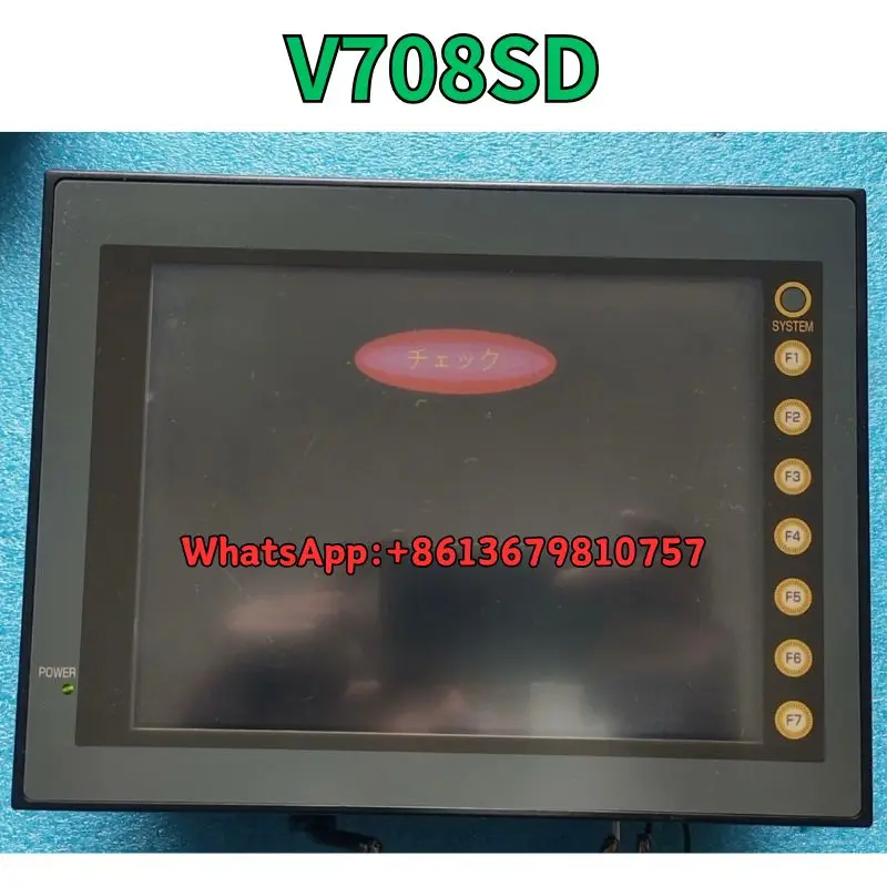 

USED V708SD touch screen test OK Fast Shipping