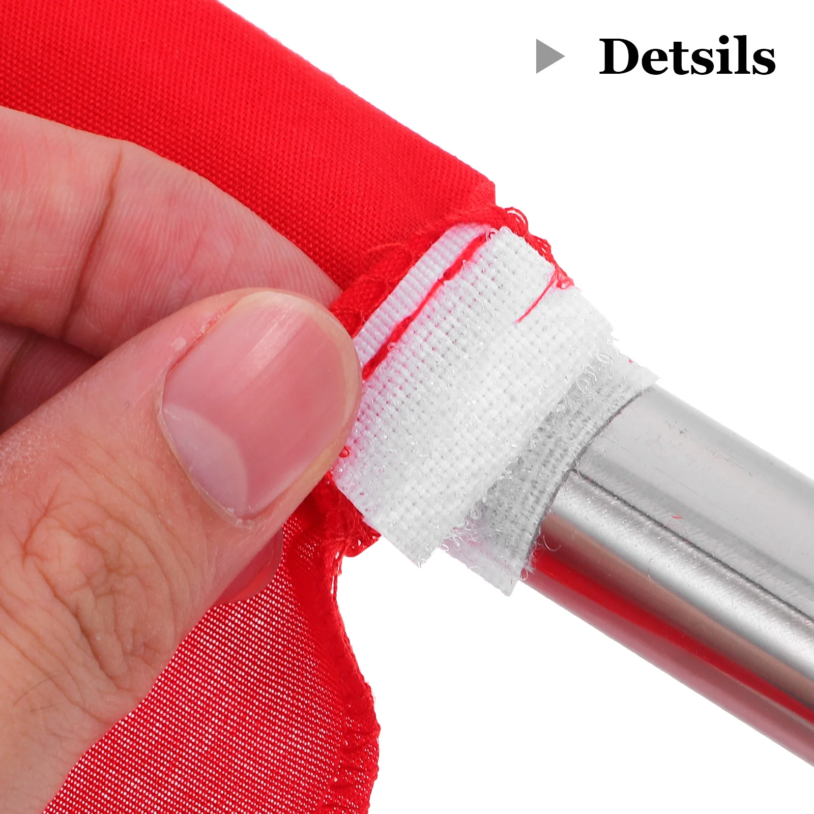 4개 트랙 경기 신호 깃발 스펀지 손잡이 심판 깃발 내구성 스테인리스 스틸 축구 배구 스포츠 심판 장비