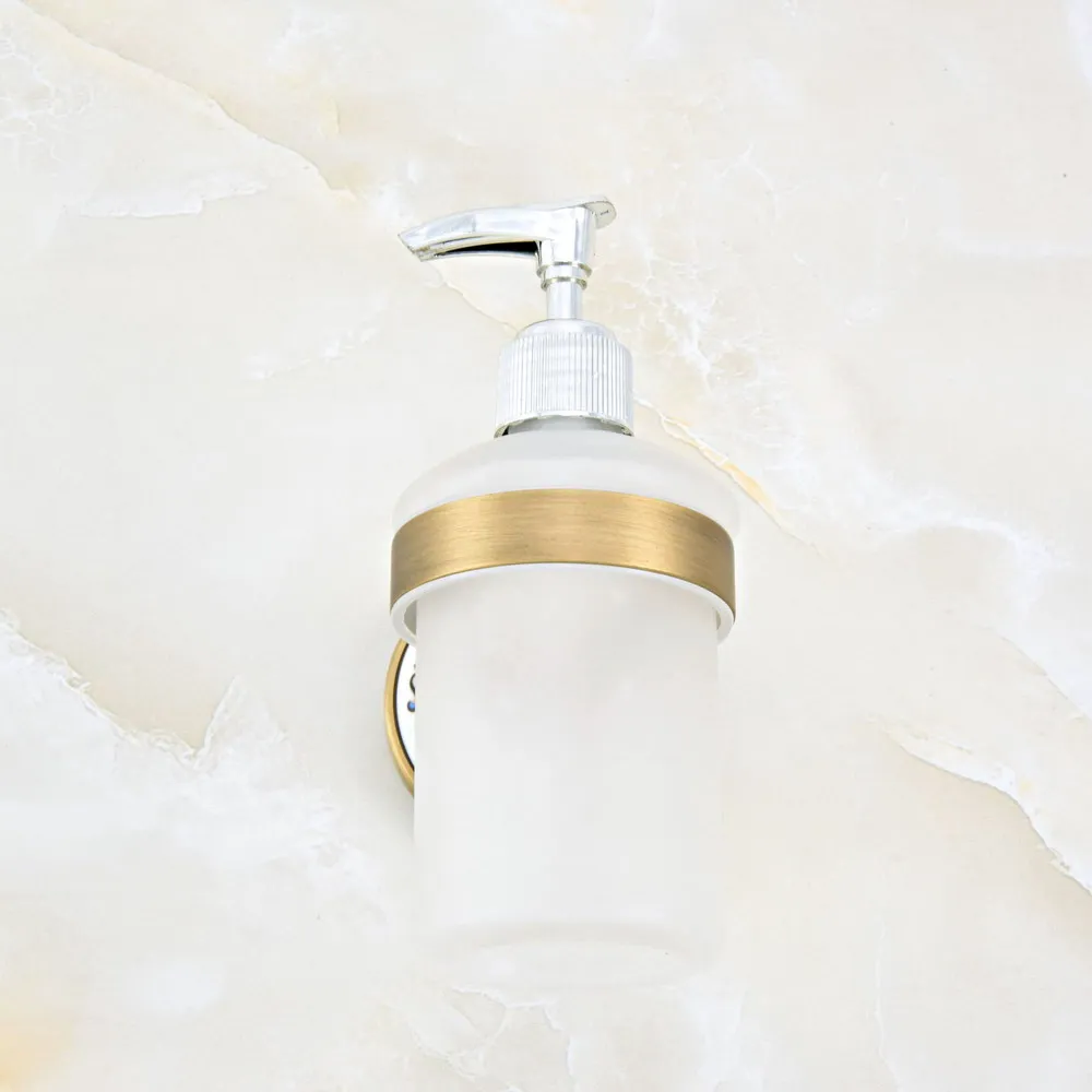 Imagem -05 - Dispensador de Sabão Líquido para Pia de Banheiro Dispensador de Latão Antigo para Loção com Suporte para Armazenamento de Garrafa para Cozinha Zba814