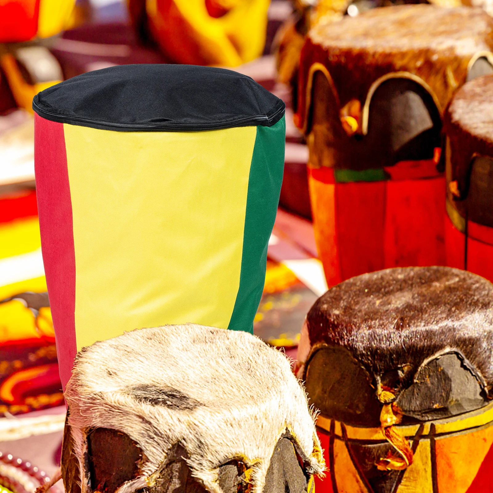 

Waterproof Oxford Cloth Drum Bag with High Capacity Design Ideal for African Drum Storage and Transport Large Capacity Bag