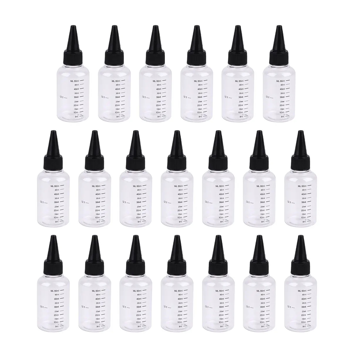 

Extruded Transparent Bottle Travel Bottles Size Liquid Dropper Squeeze Tip Small