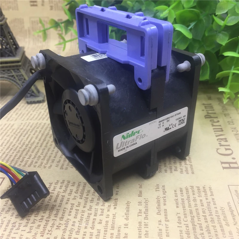 Original12V 1.2A Fan 6056 R60W 12BS1AC-07A05 Heat Dissipating Fan air blower