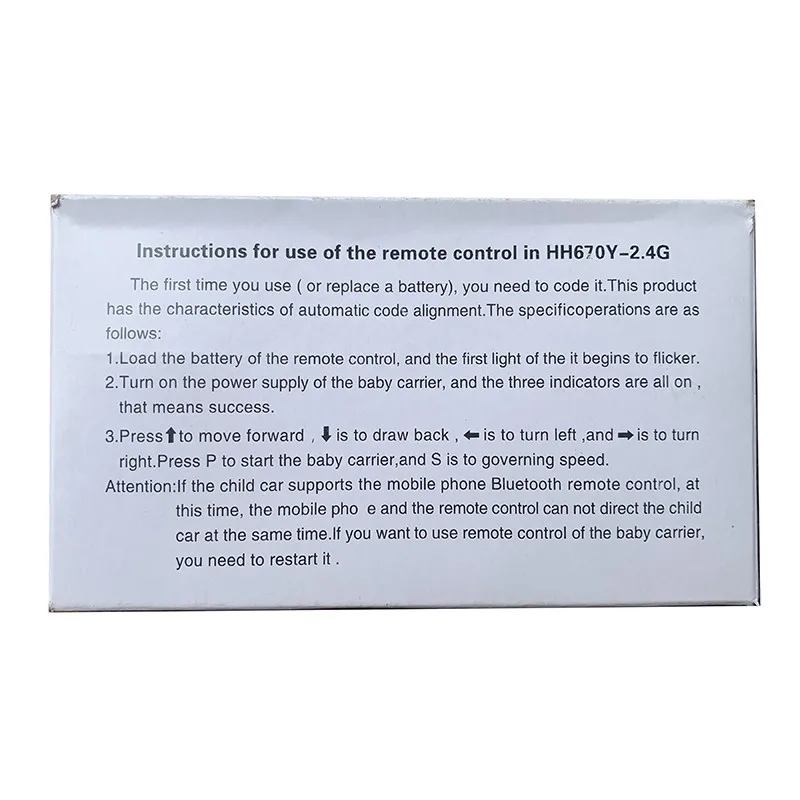 Receptor de Control remoto Bluetooth para coche eléctrico para niños, controlador de arranque suave, HH701K, HH707K, HH670K, HH671K, 2,4G