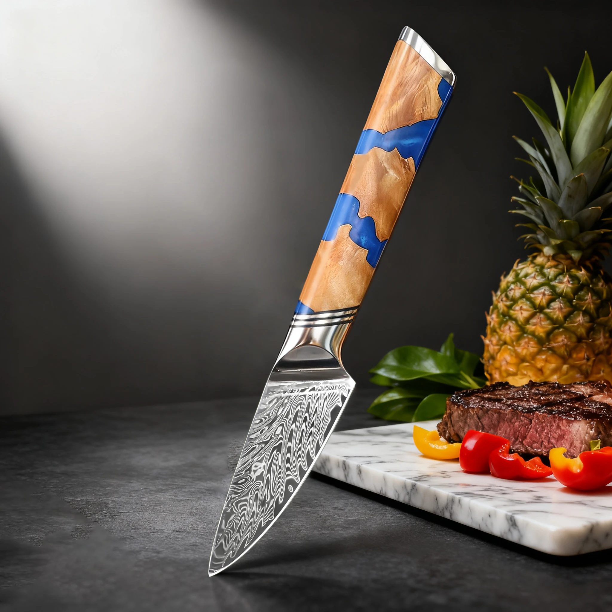 

Нож для фруктов с нескользящей ручкой, нож для очистки фруктов, бытовые кухонные ножи, бытовой нож, кухонный нож, кухонный нож, кухонный инструмент