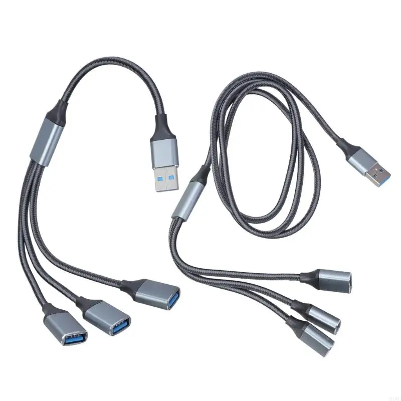

USB Y Splitter Cable USB2.0 Мужчина до 3 порта USB2.0 Женский кабель USB OTG Cable