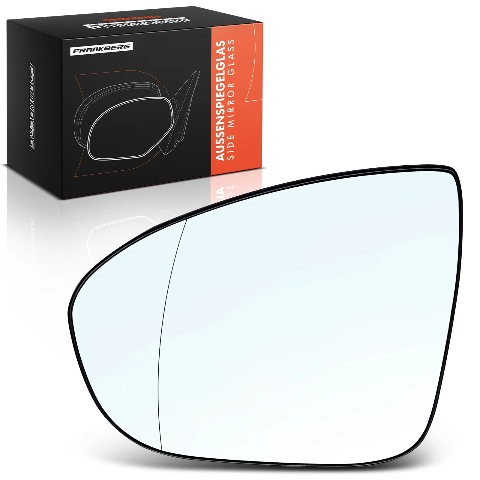 Frankberg 1x Spiegelglas Buitenspiegel Spiegel Links Voor Opel Meriva B MPV S10 1.3L 2010-2017 13258014