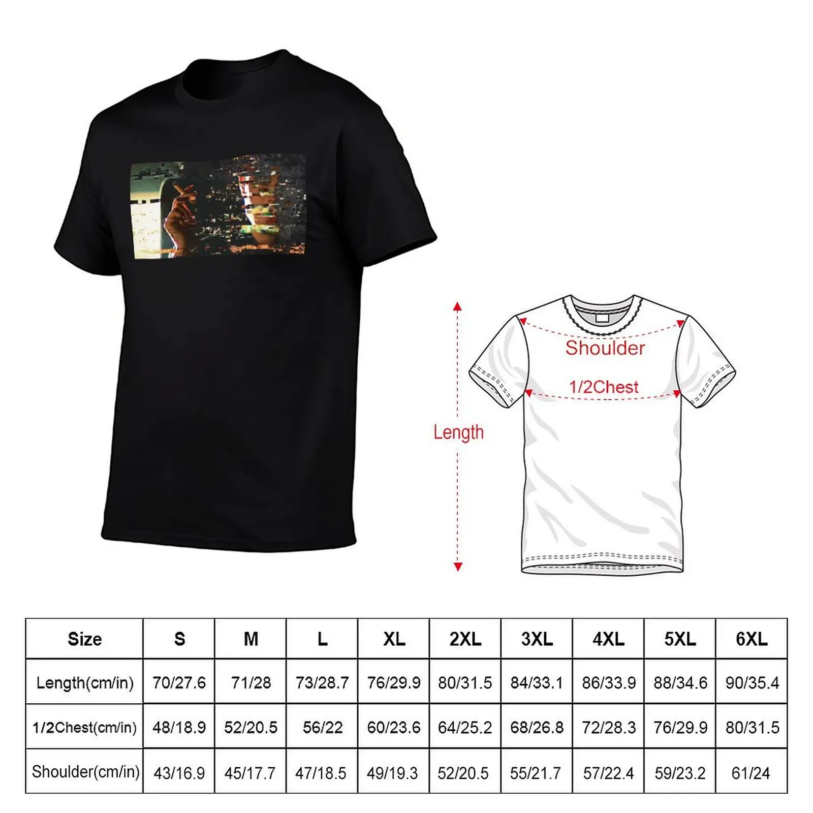 It won't affect the test T-Shirt Luxury man anime shirt men t shirts high quality