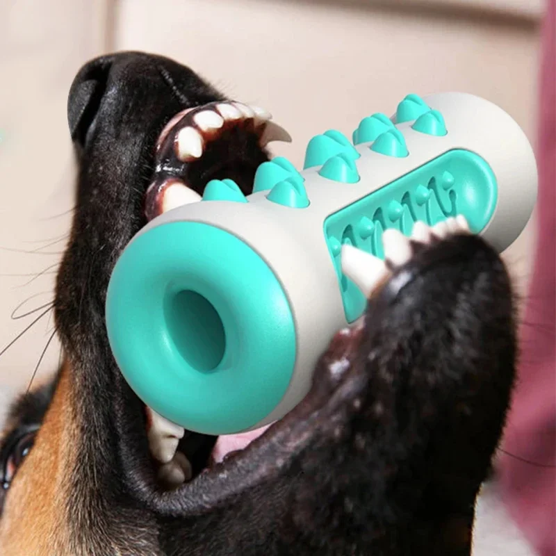 Dog Toy Teething Stick Chewable Teeth Cleaning Bones Dog Toothbrush TPR Safe Puppy Dental Care Cleaning Toys Supplies