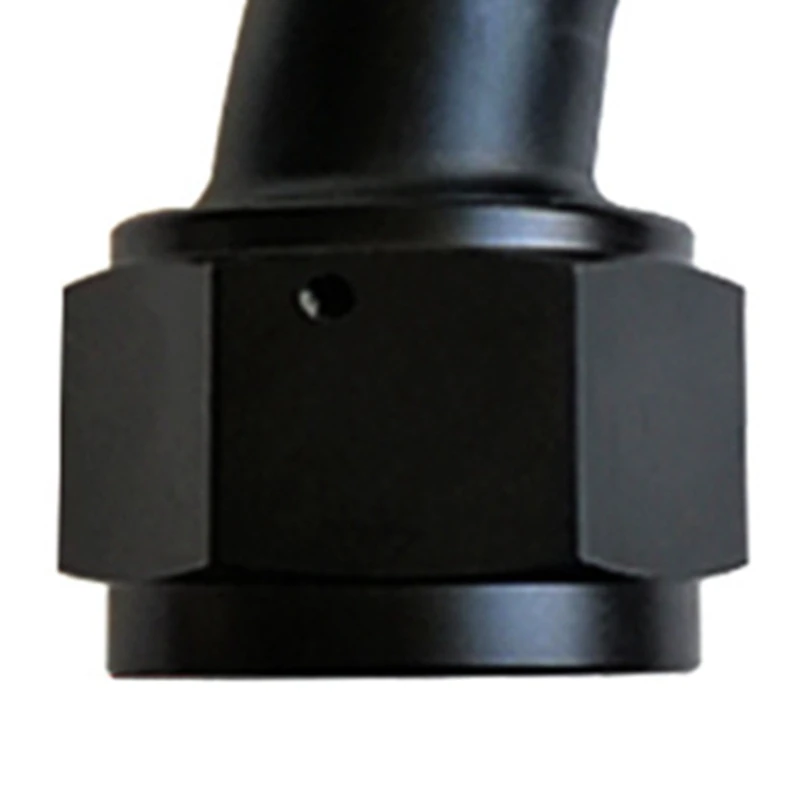 

AN20 180° Swivel Oil Pipe Hose Connector Oil Cooling Connector BlackJAS