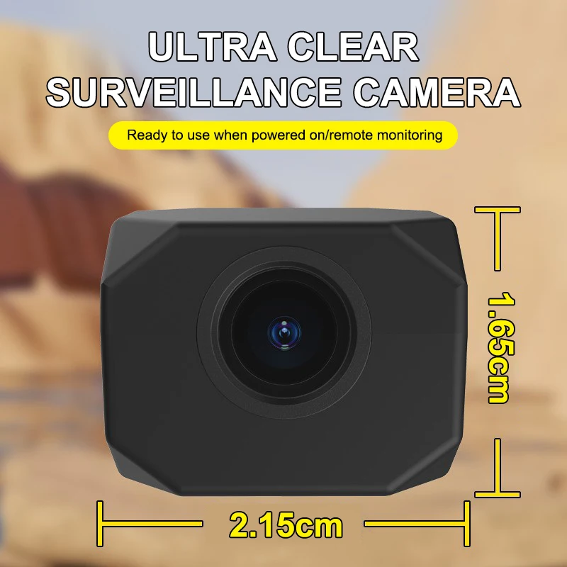 New 4K HD Mini Camera WiFi IP APP Remote Monitoring Lightweight Portable Camcorder Smart Home Surveillance Security Camera