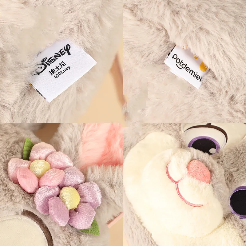 حقيبة ظهر ديزني زوتوبيا جودي هوبس نيك وايلد المحشوة على شكل حيوانات حقيبة كروس واسعة للأطفال والكبار #4