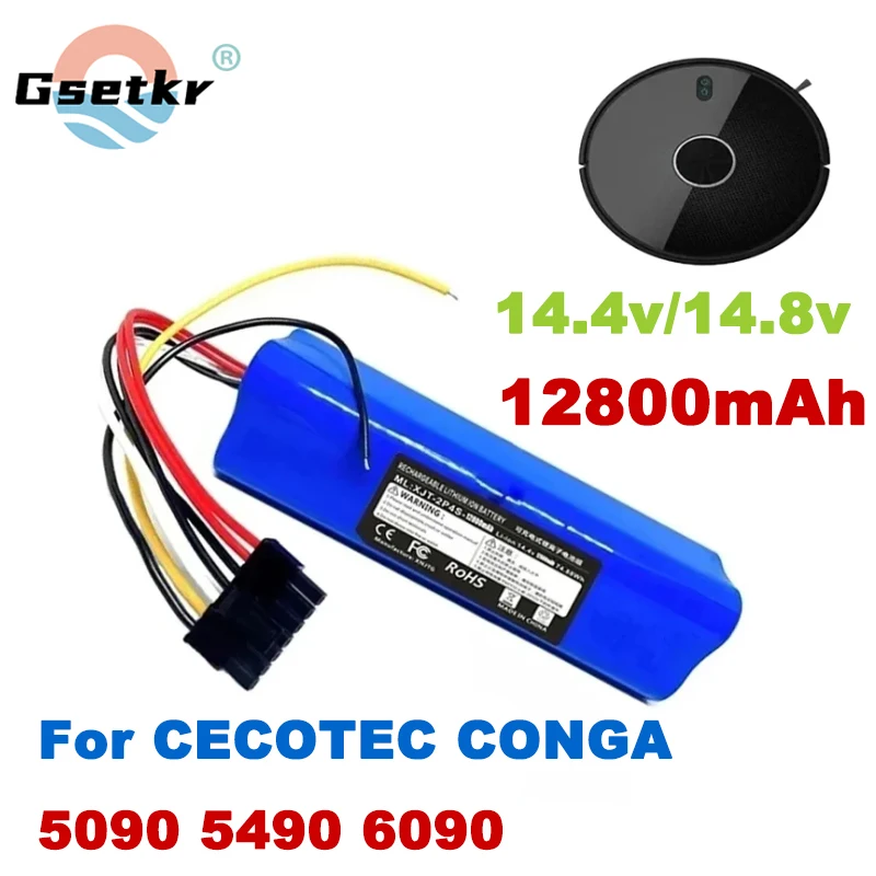 CECOTEC CONGA 5090 6090 5490 Mopping Robot Battery Pack Netease Intelligent Manufacturing NIT Model 14.8V 12800mAh