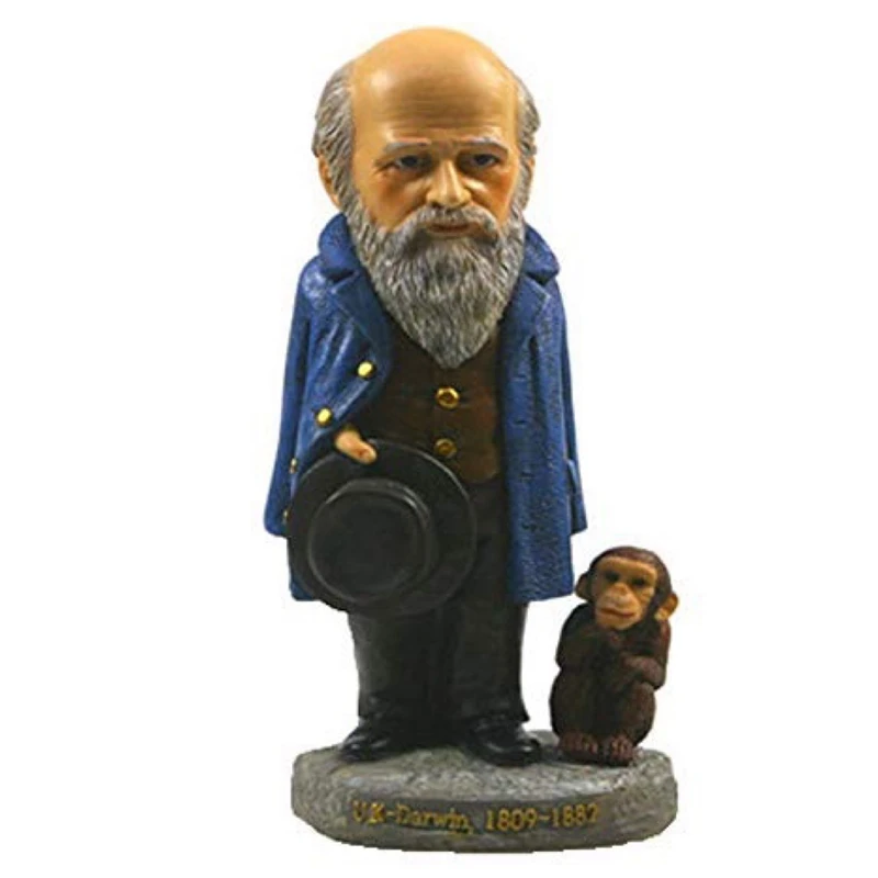 

British Biologist Darwin Creative Resin Crafts World Celebrity Statue Tourism Souvenir Gifts Collection Home Decortion