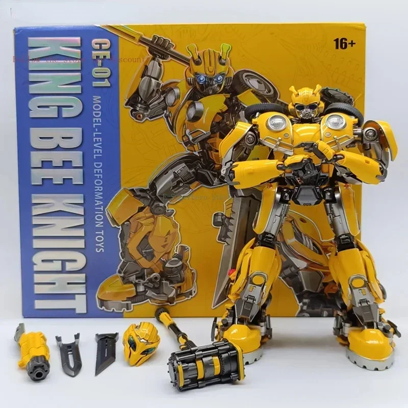 In Stock Boy Masterpiece CE01 King Bee Knight Enlarged Alloy Part Beetle Action Figure Robot Toy Gift Autobot