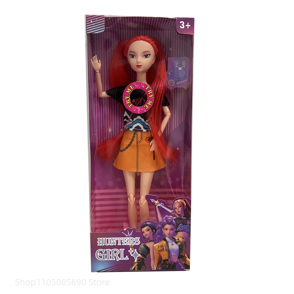 2026 نمط الموسيقى الساخنة KPop الشيطان هنتر أنيمي الشكل رومي ميرا زوي عمل الشكل تأثيري دمية لطيف هدية للأطفال هدايا عيد ميلاد