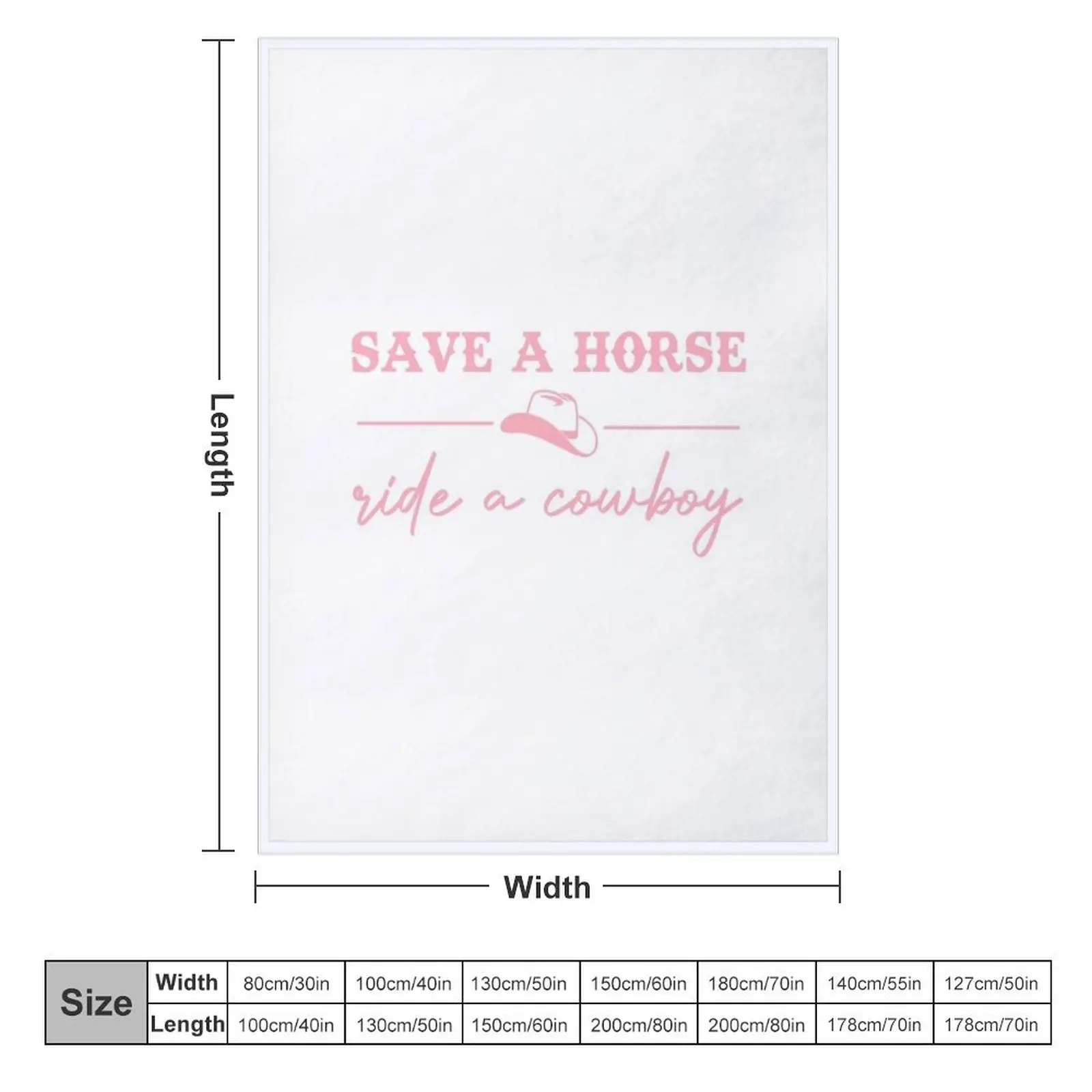 Save a Horse, Ride a Cowboy - Big&Rich Throw Blanket Blankets Sofas Of Decoration Soft Big blankets ands Blankets