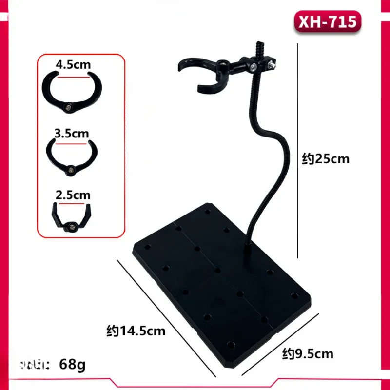 Black Snake Bone Stent Base, Action Figure Boneca Corpo, XH 1:6, 1:9, 1/12 Escala, Suporte Modelo, 6 ", 9", 12"