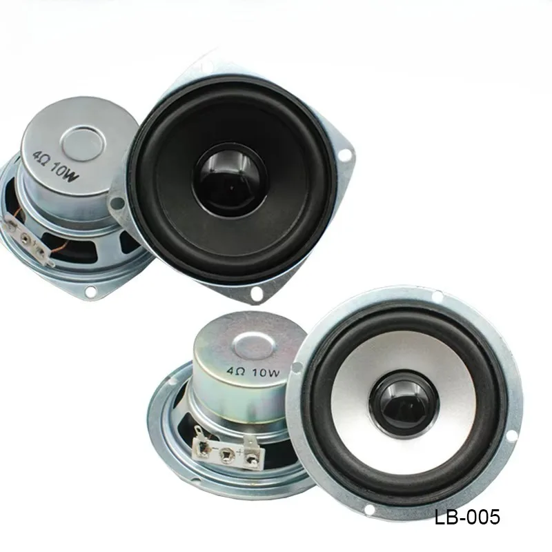 3 Inch HIFI Full Range Speaker, Internal Magnet, Long Stroke Large Voice Coil, 4Ohm 10W High Fidelity Audio Driver LB-005