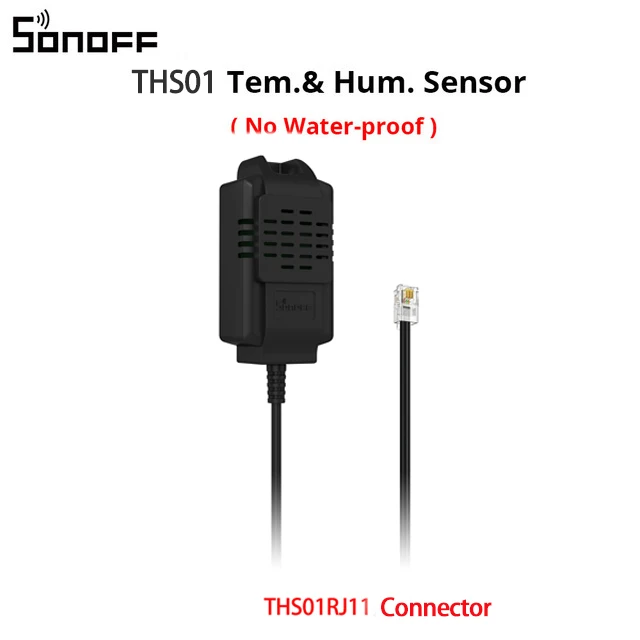 SONOFF TH Elite 16A 20A Wifi Slimme Temperatuur- en Vochtigheidsbewakingsschakelaar Werk met THS01 RL560 MS01 Sensor eWelink Alexa