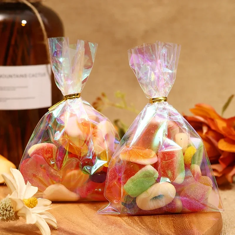Sacs cadeaux holographiques
